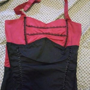 TRIPP NYC Halter top light boning sz M